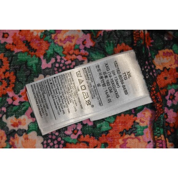 Gap Kids, Floral Peasant Top, Babydoll, NWOT, Size 14 XXL - Picture 5 of 5